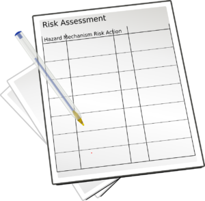Матрица оценки рисков для анализа рисков